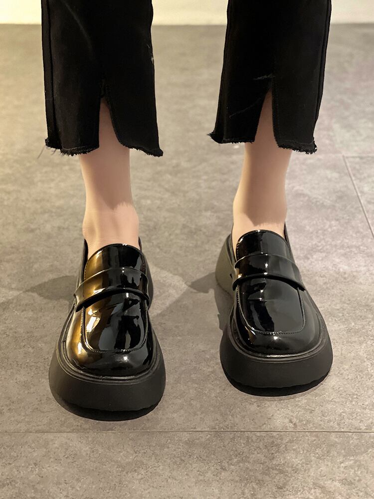 レザーウィンタースタイルスタンダード 靴 シューズ レトロ ストリート 冬物 部族の婦人靴30209836480