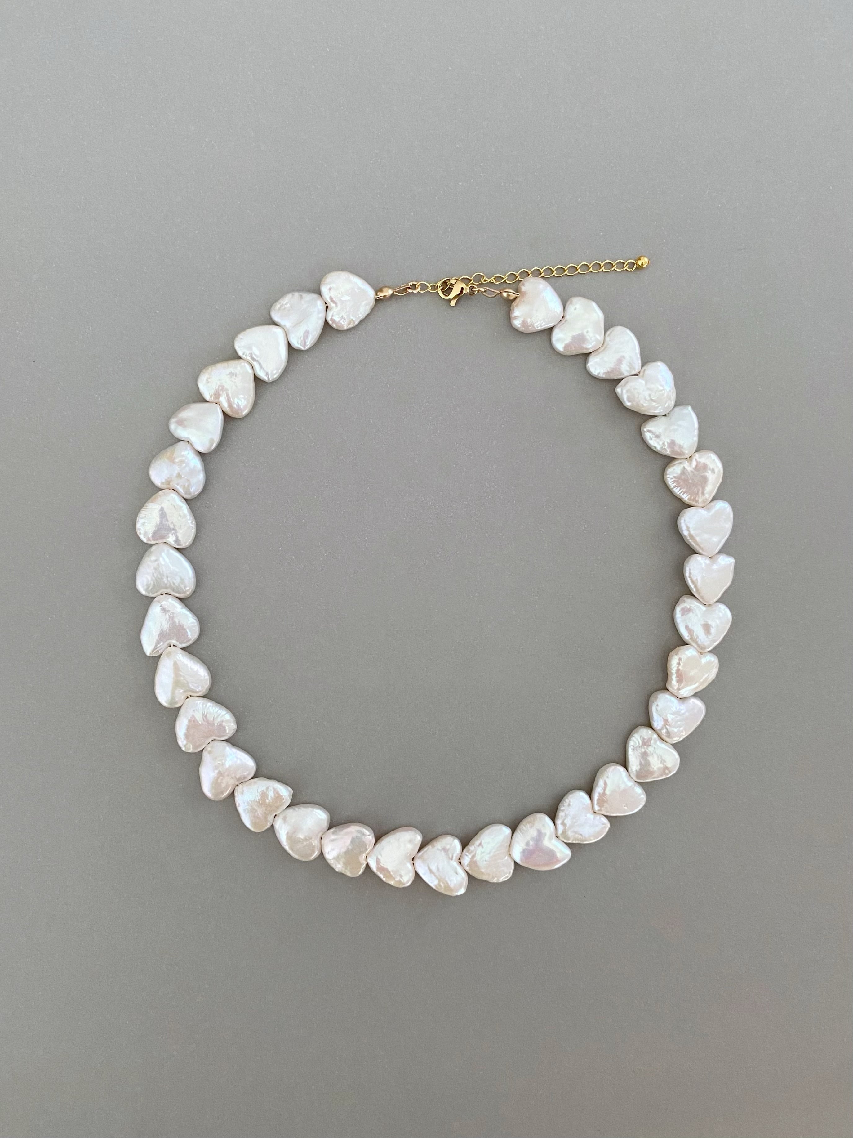 heart pearl neckrace