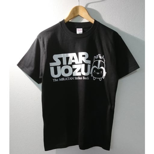 STAR UOZU & ミラたん　コラボＴシャツ　ブラック