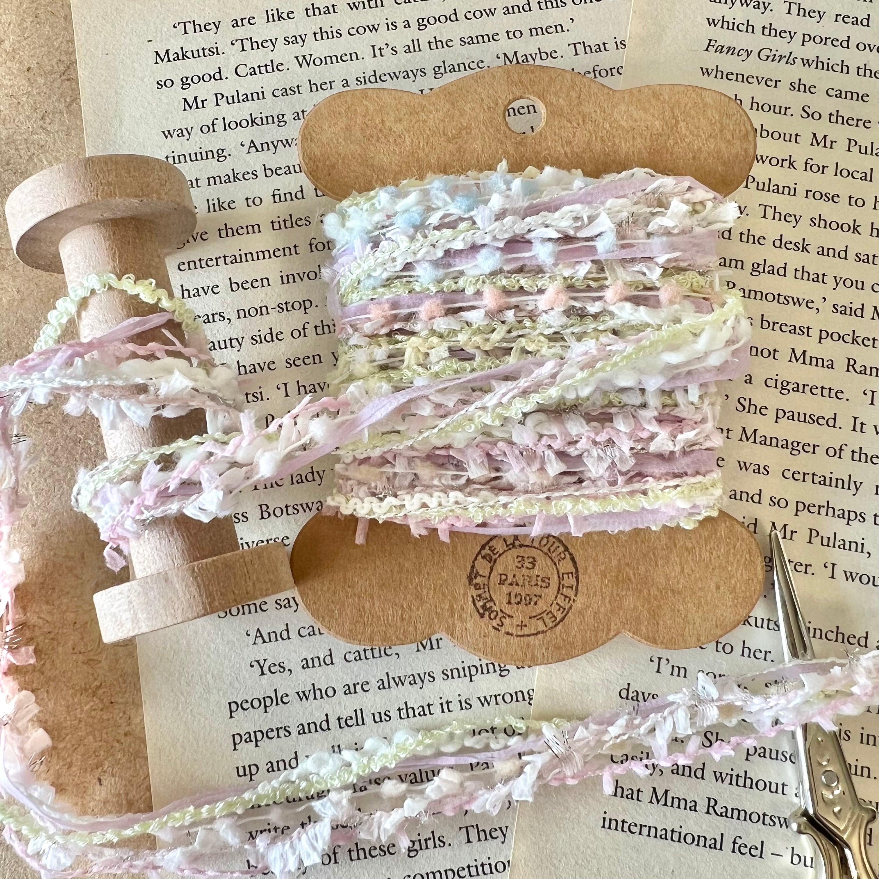 ジャンクジャーナル素材☆錆染チュールレースM つよかっ 