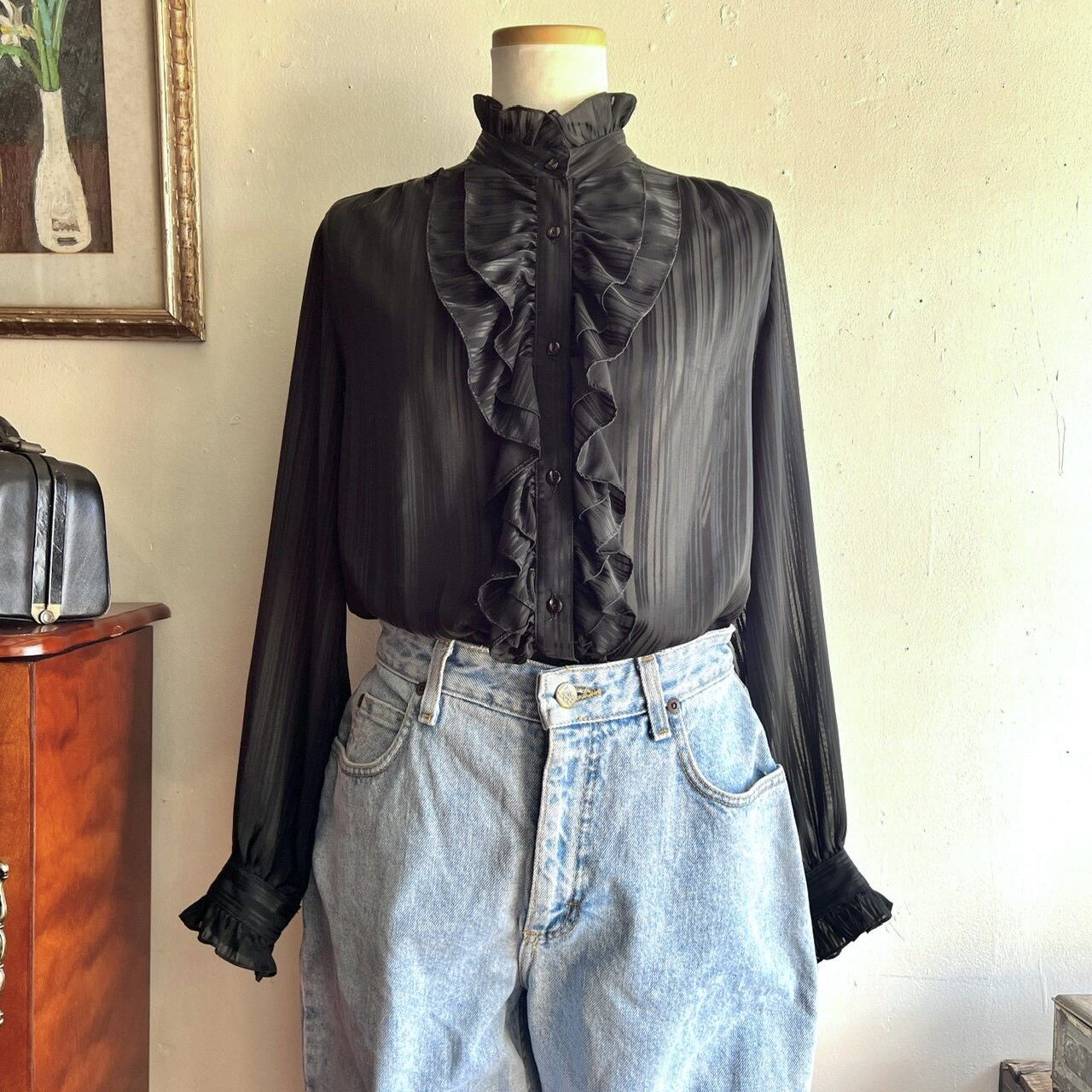 Vintage frill Blouse ヴィンテージフリルブラウス