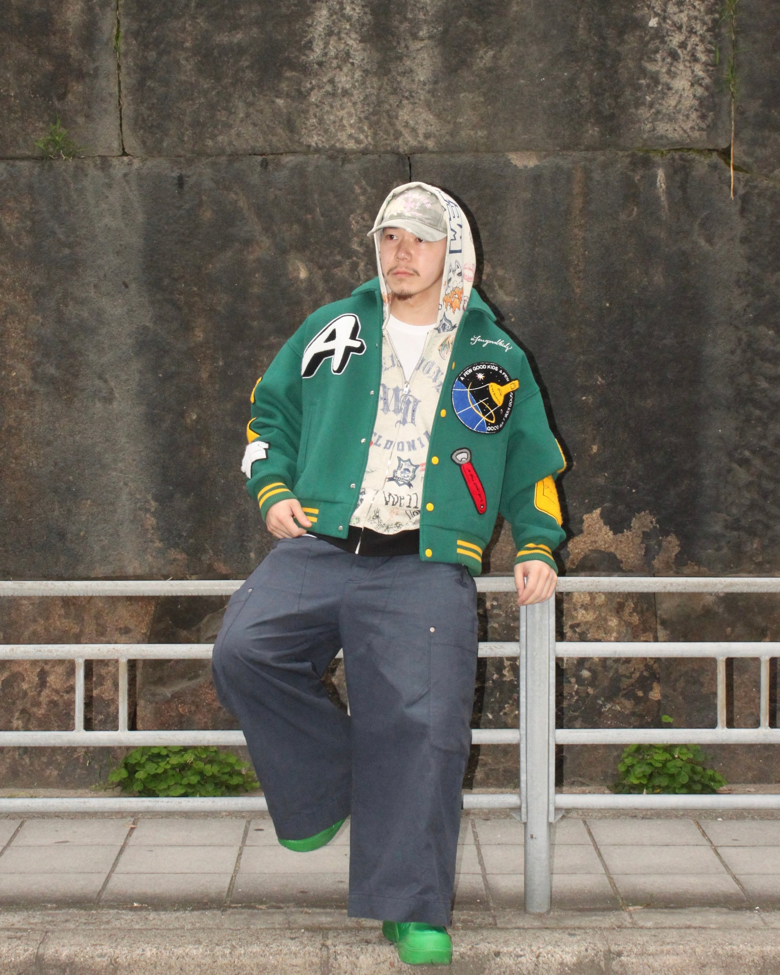 A FEW GOOD KIDS (AFGK) Rocket Varsity Jacket