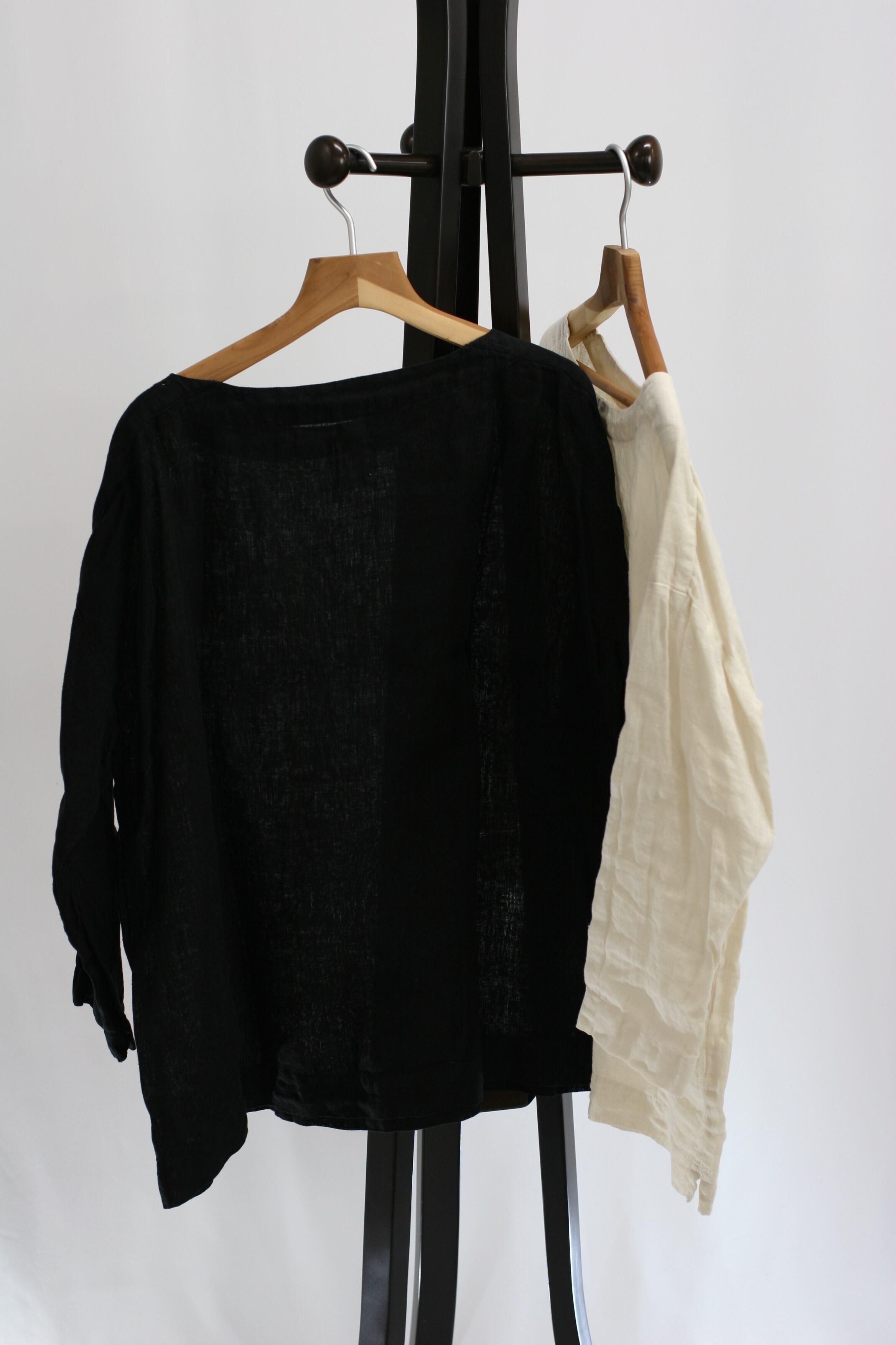 TOWAVASE(トワヴァーズ）Leavers blouse シルクコットン 3重衿ブラウス