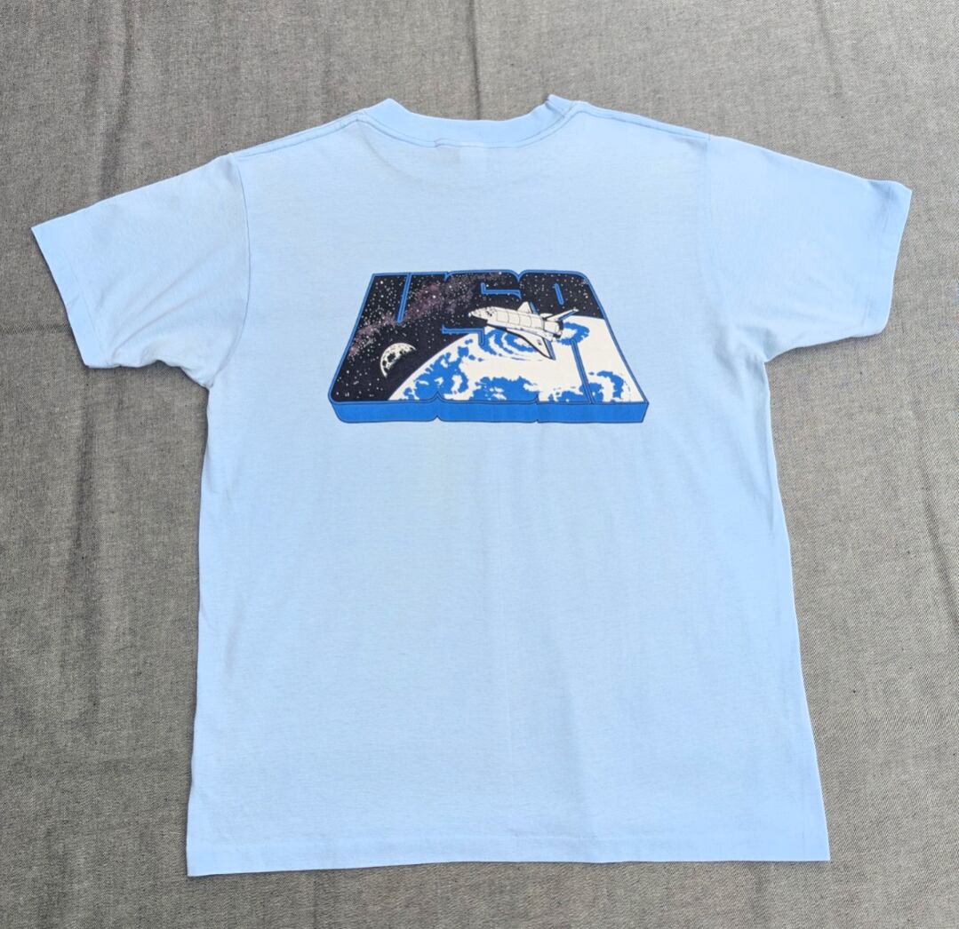 80s kennedy space center nasa print tee 小岩店