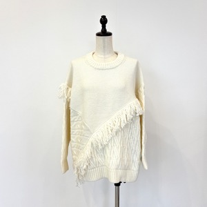 フリンジニット【P47092】