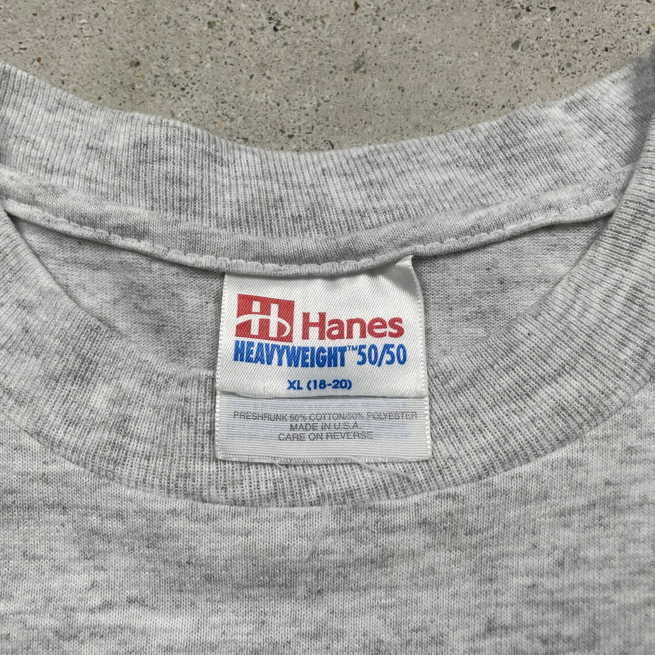 90's U.S.M.C. 油性プリント 霜降りグレー 袖シングル Teeシャツ 90's U.S.M.C. 油性プリント 霜降りグレー 袖シングル Teeシャツ 90's