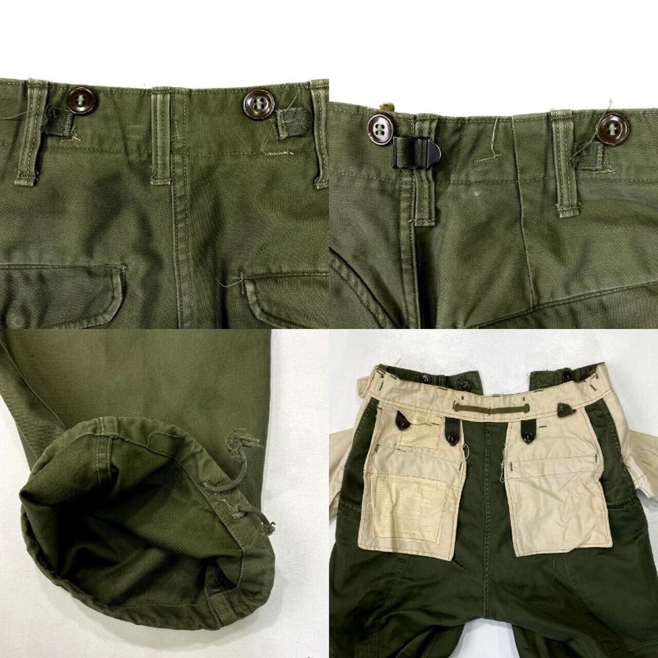 50年代 米軍実品 U.S.ARMY M-51 フィールドパンツ トラウザー 50年代 米軍実品 U.S.ARMY M-51 フィールドパンツ トラウザー