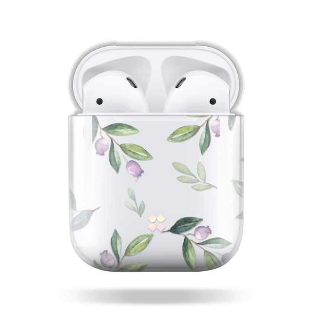 CaseStudi ケーススタディ PRISMART AirPods Case 2018 エアーポッズ ハード ケース 男女兼用 花 ブルーベリー Blueberry 国内正規品