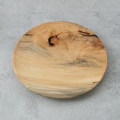 【銘木のパン皿】山々を模した木目が秀逸のトチの木