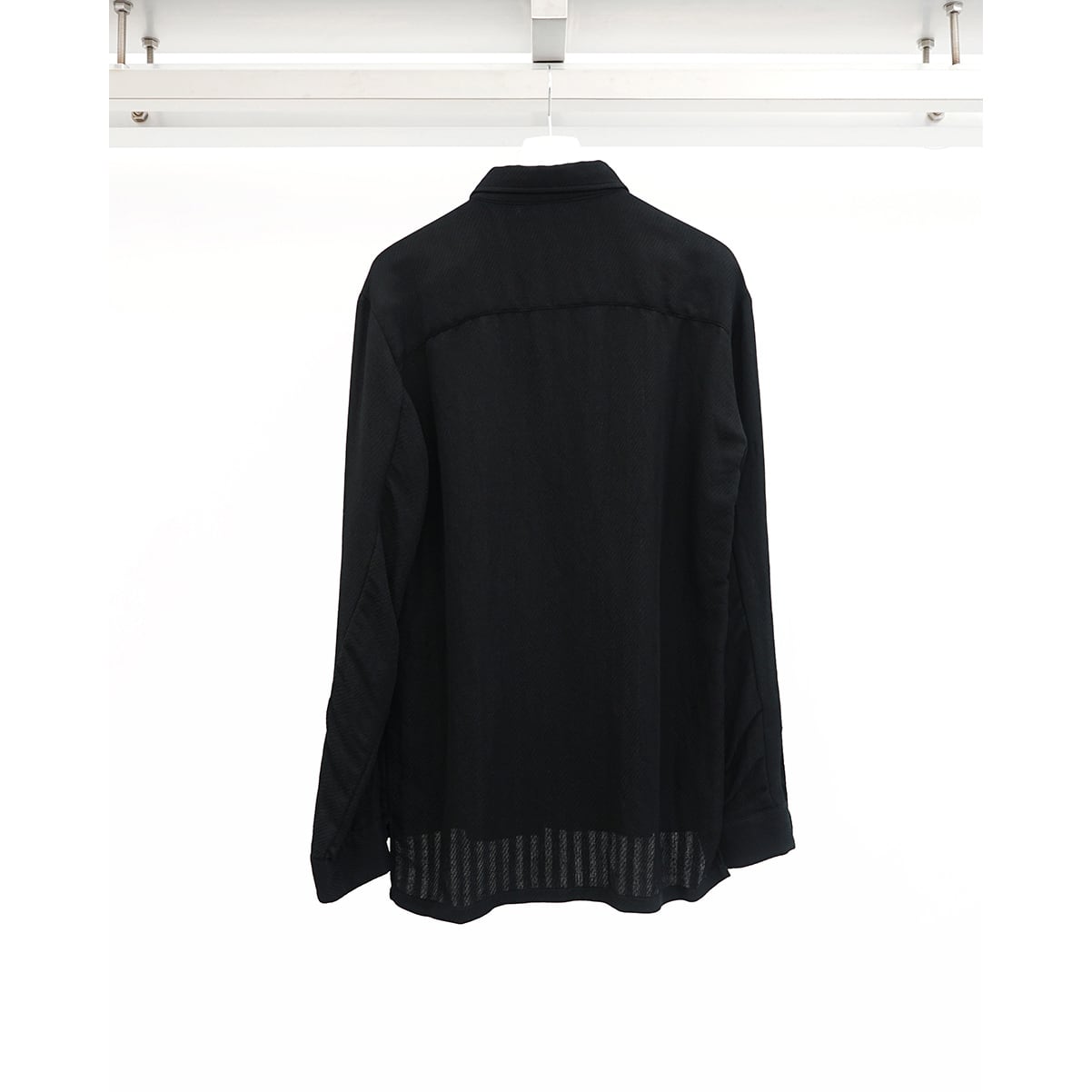 kujaku] (クジャク) S-207 Wave Twill High-Low Shirt | Clique Tokyo