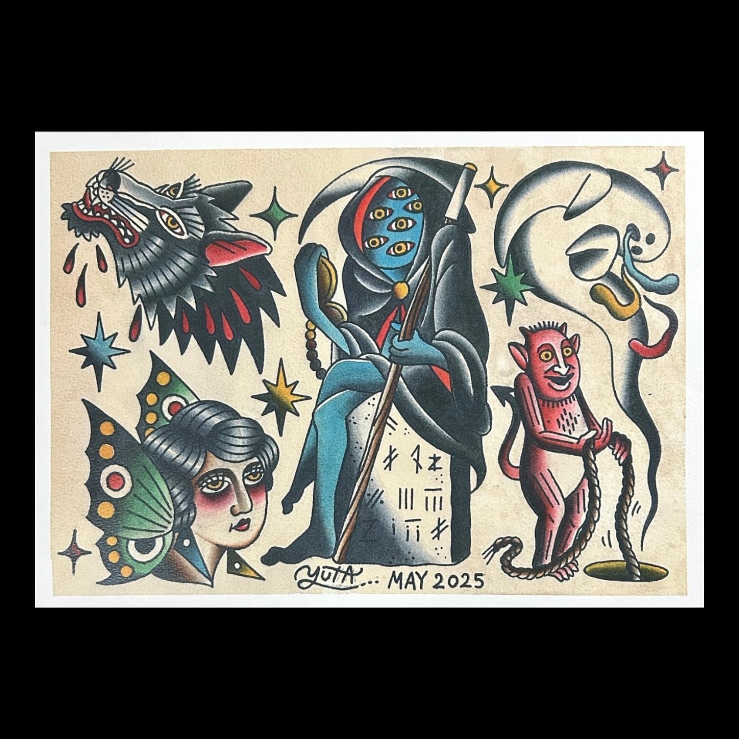 BDK TATTOO FLASH フラッシュ 刺青 | CCU.IS