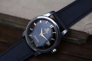 【OMEGA】 1958年製 オメガ  シーマスター デイト ブラックミラーダイヤル ”Gilt dial" 下がりS＆R  自動巻き  / Vintagewatch / Seamaster/ Cal.503