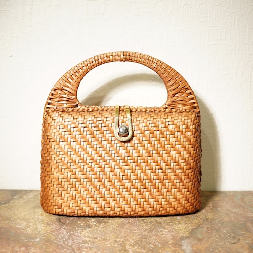 60's～70's USA VINTAGE MESH DESIGN HAND BAG/60年代～70年代アメリカ古着メッシュデザインハンドバッグ