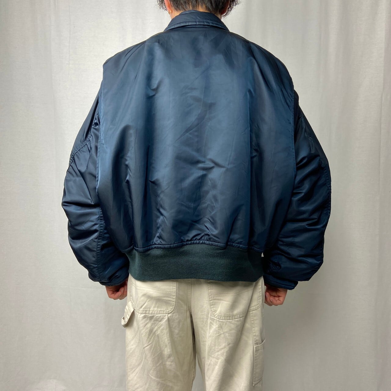 Schott ショット CWU-R ミリタリー フライトジャケット メンズ2XL 古着 