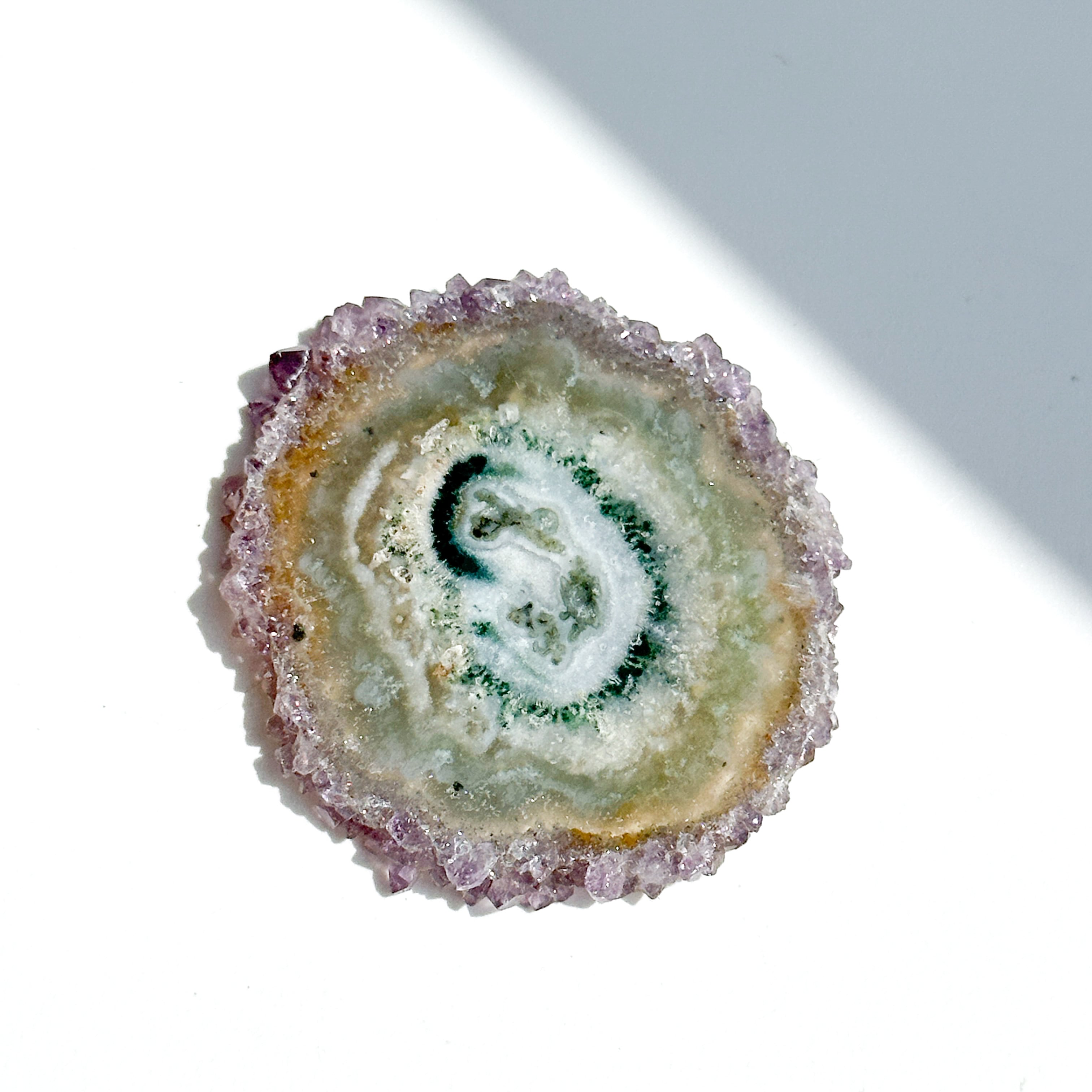 アメジストフラワー フラワーアメジスト スライス73◇ Flower Amethyst ◇天然石・鉱物