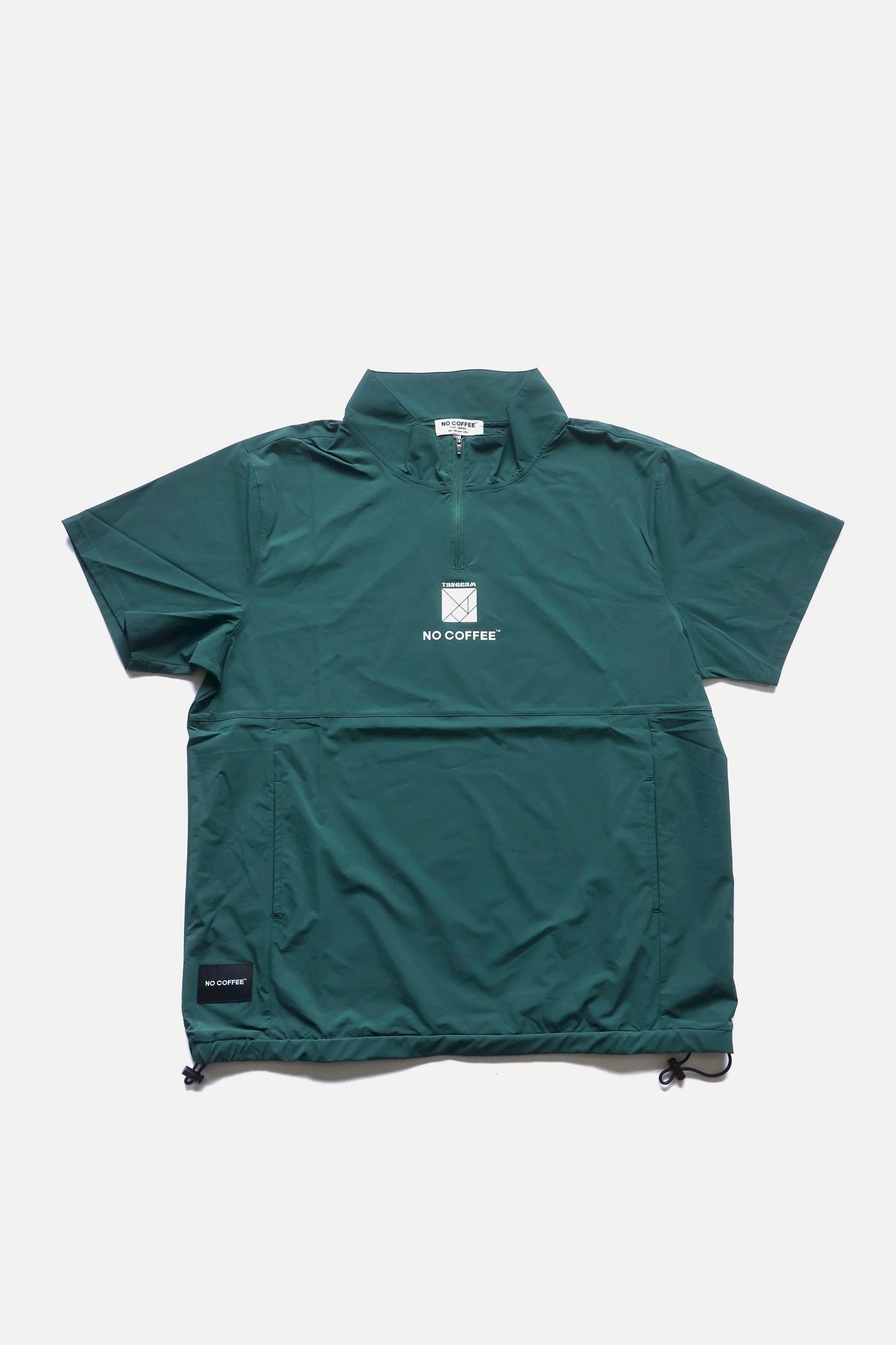 NO COFFEE × TANGRAM HALF ZIP PISTE S/S | NO COFFEE