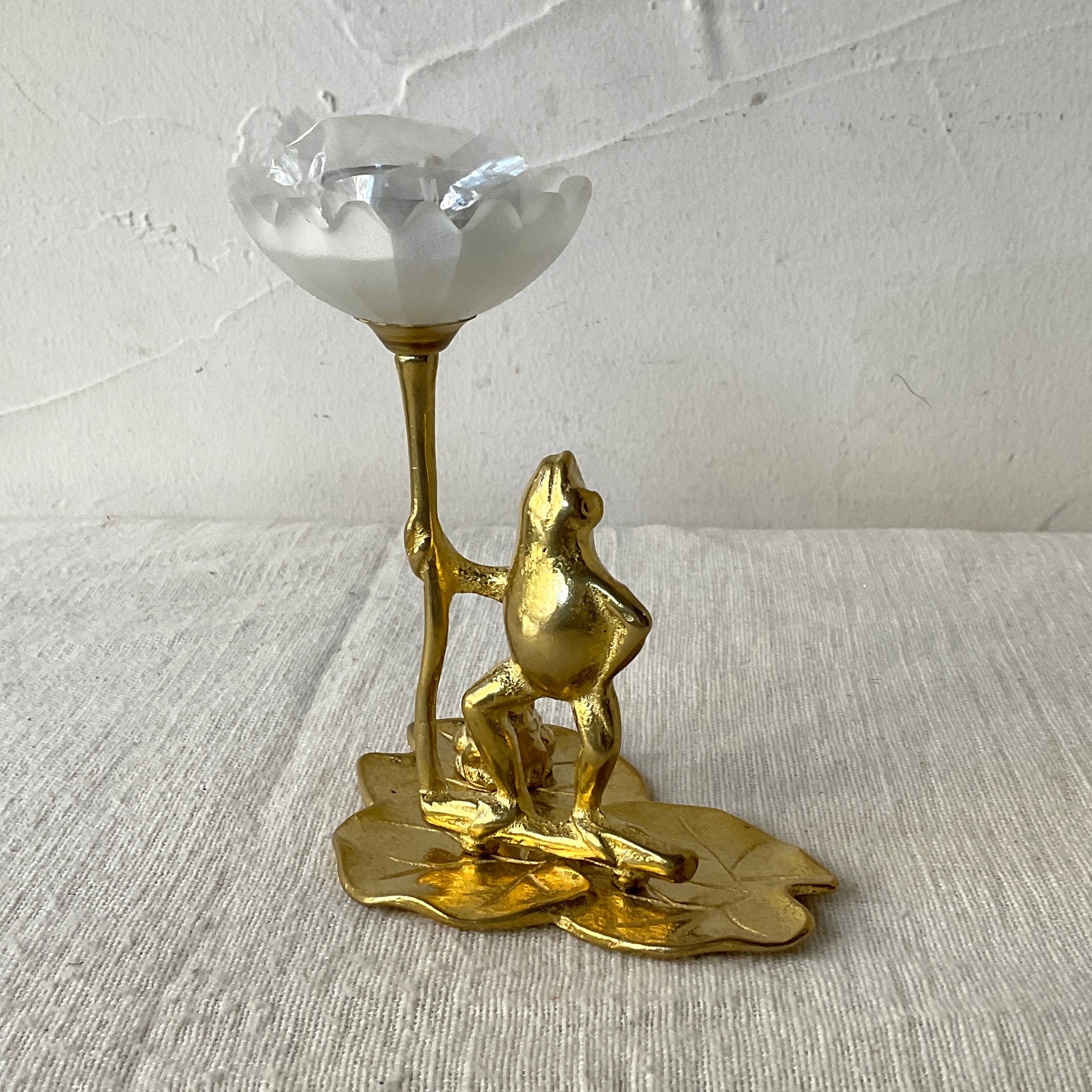 カエルのキャンドルスタンド | 照明＆エシカルライフスタイル Lampada