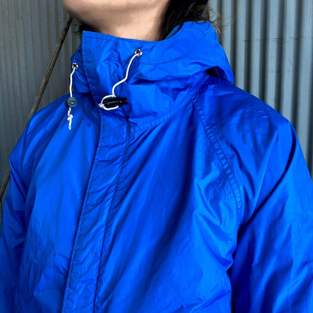 80年代 ザノースフェイス THE NORTH FACE 紺タグ ハーフジップ ウォームアッププルオーバー USA製 メンズL ヴィンテージ /eaa342694