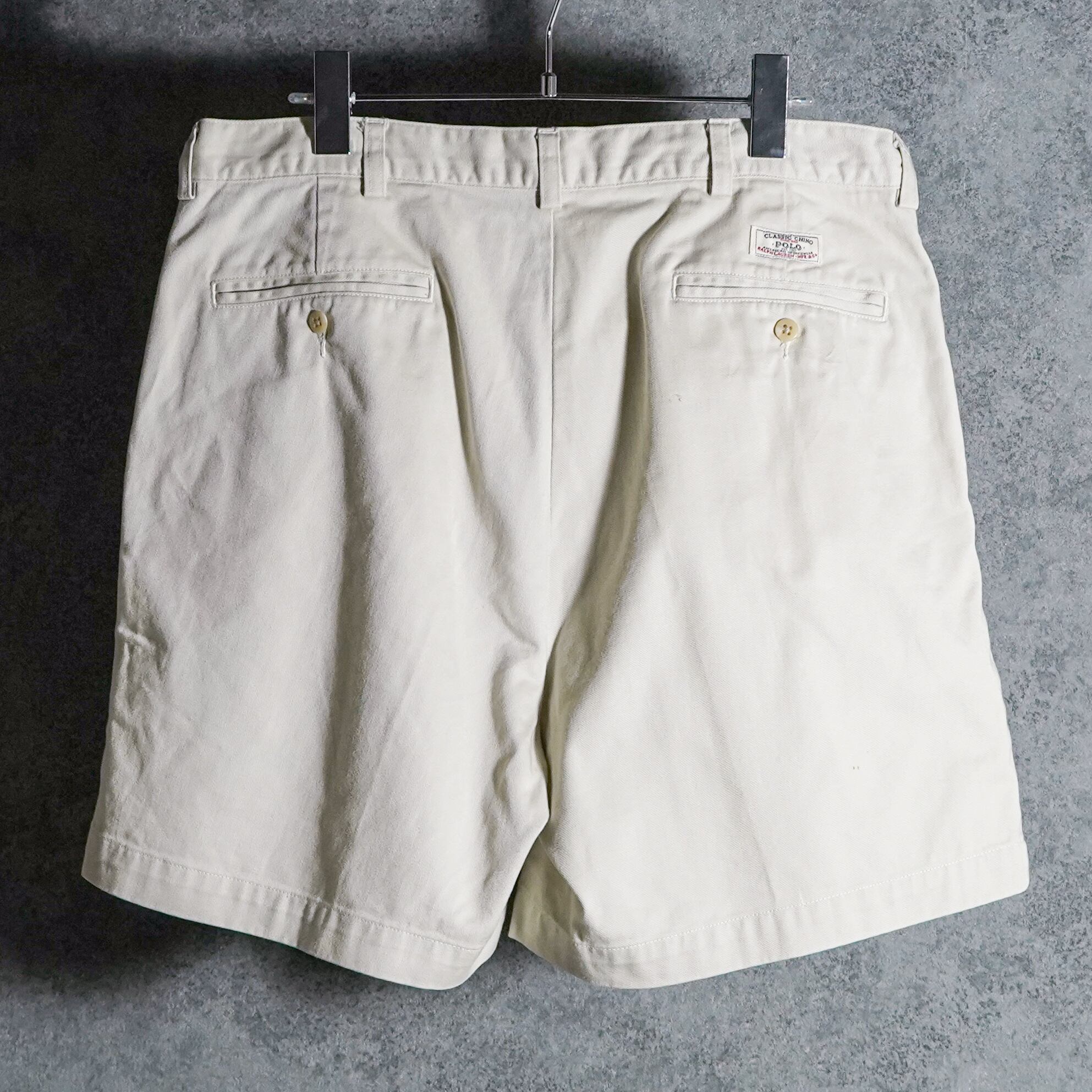 90s Ralph Lauren 2Tuck Chino Short Pants ラルフローレン 2タック