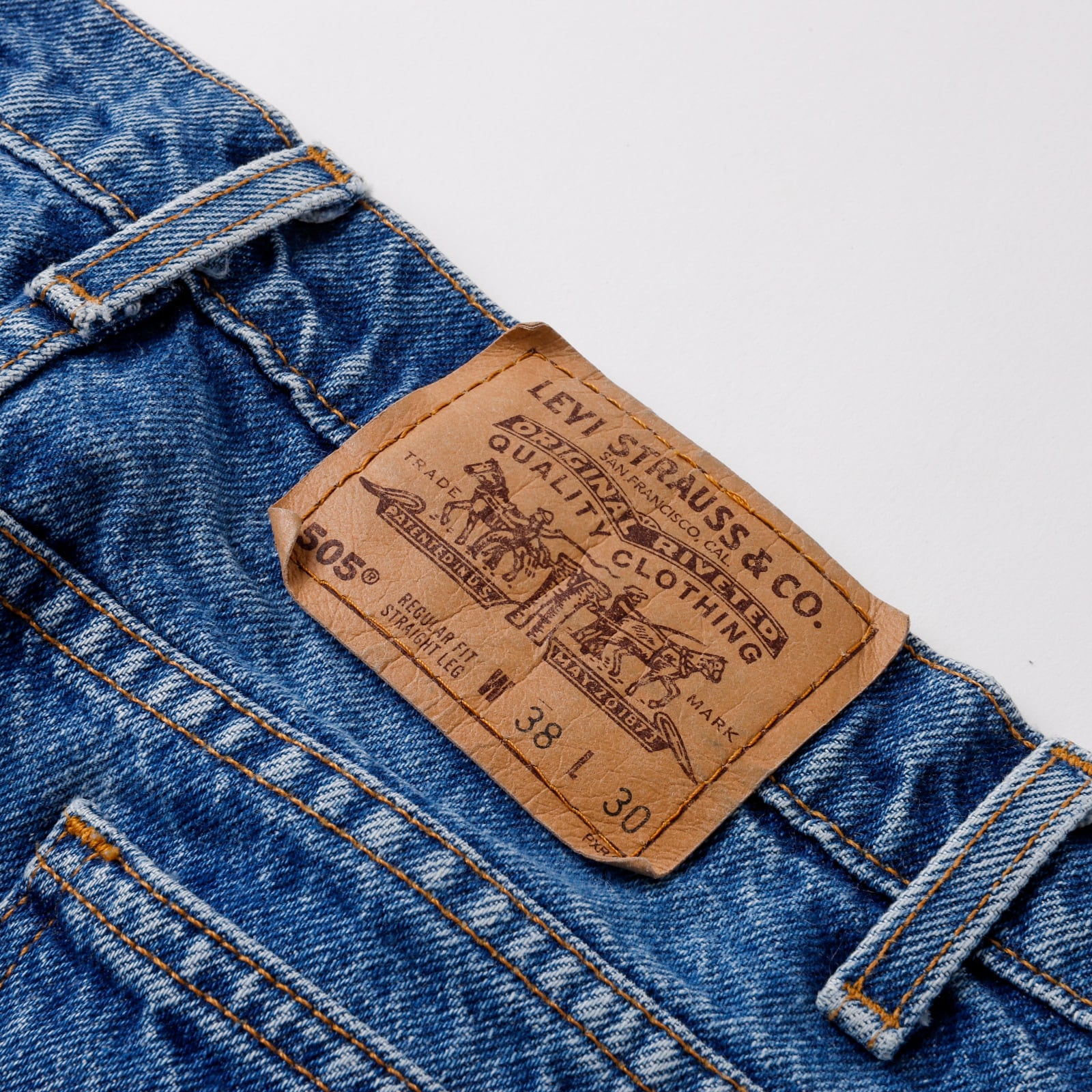 逸品】90s Vintage Levi's 505 W38 実寸W37 オリジナル ヴィンテージ