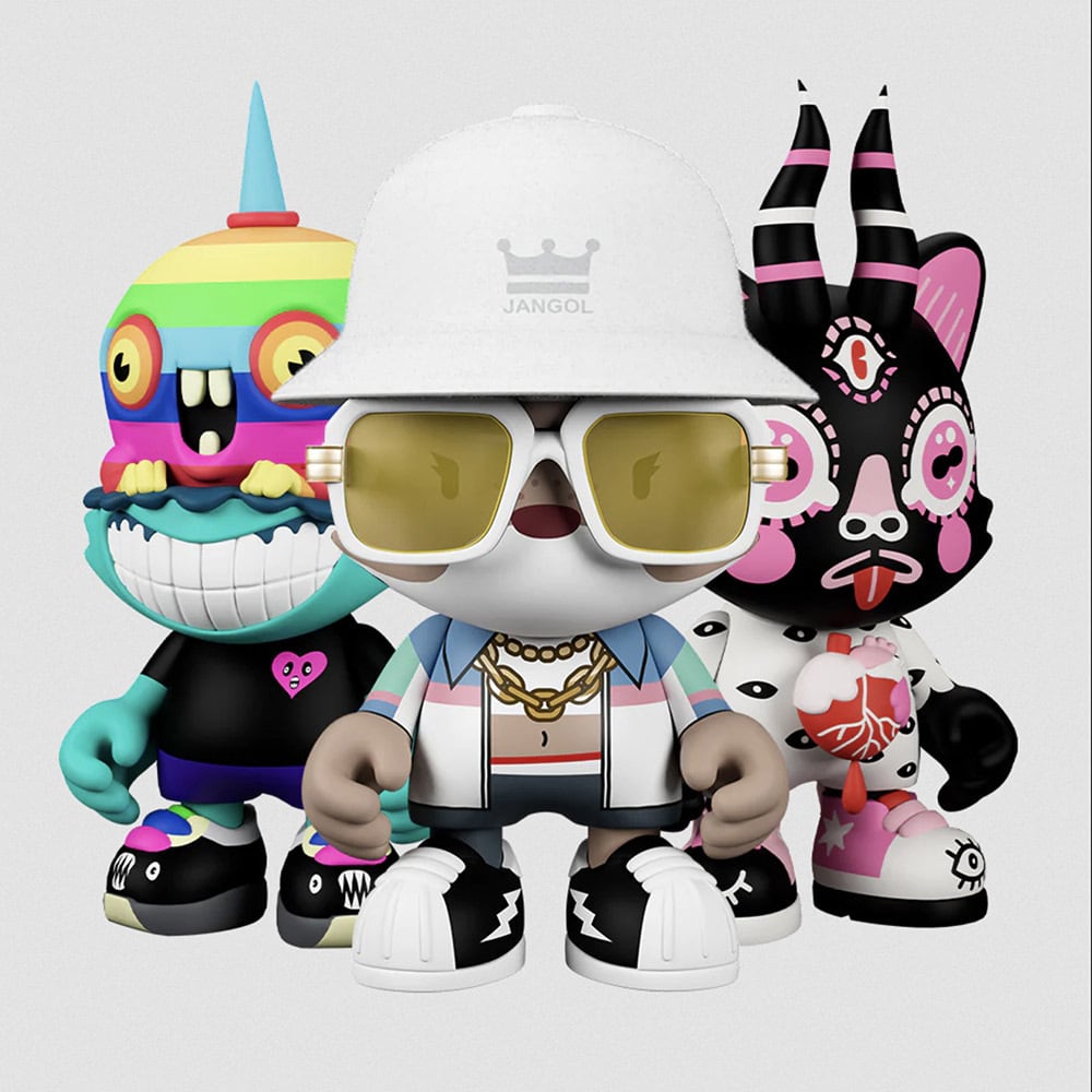 Walrus Rider - Alex Pardee アレックスパーディ 留之助 Walrus Rider - Black by Alex Pardee | tomenosuke