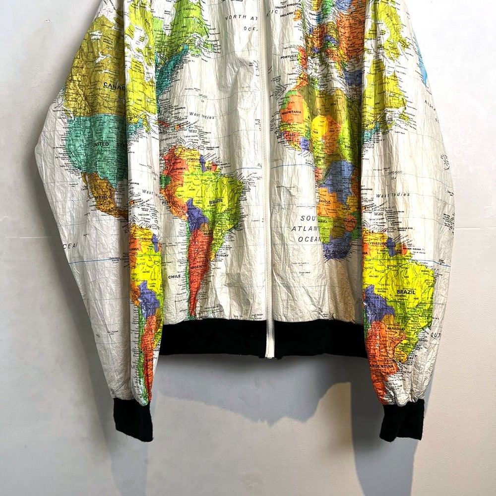 Vintage Paper Jacket Paper Jacket Map Pattern [1980s-] Vintage