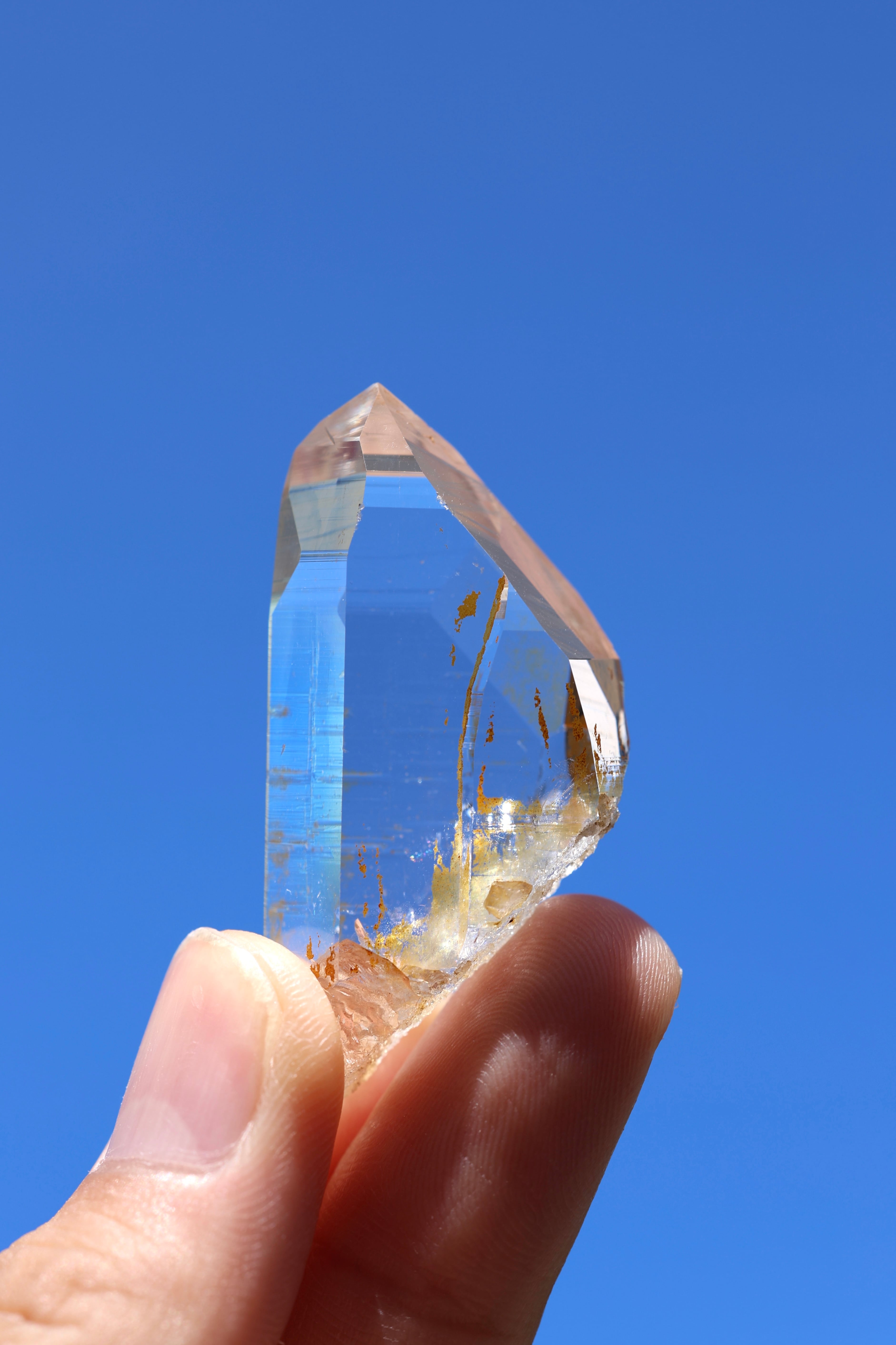 ネーパル・ガネーシュ・ヒマール水晶×あなただけのチャクラ診断付 ヒマラヤ水晶 ガネーシュヒマール産 | 石垣島の夜光貝アクセサリーと