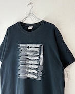 00s~ GILDAN "Various Knife" Print Tee