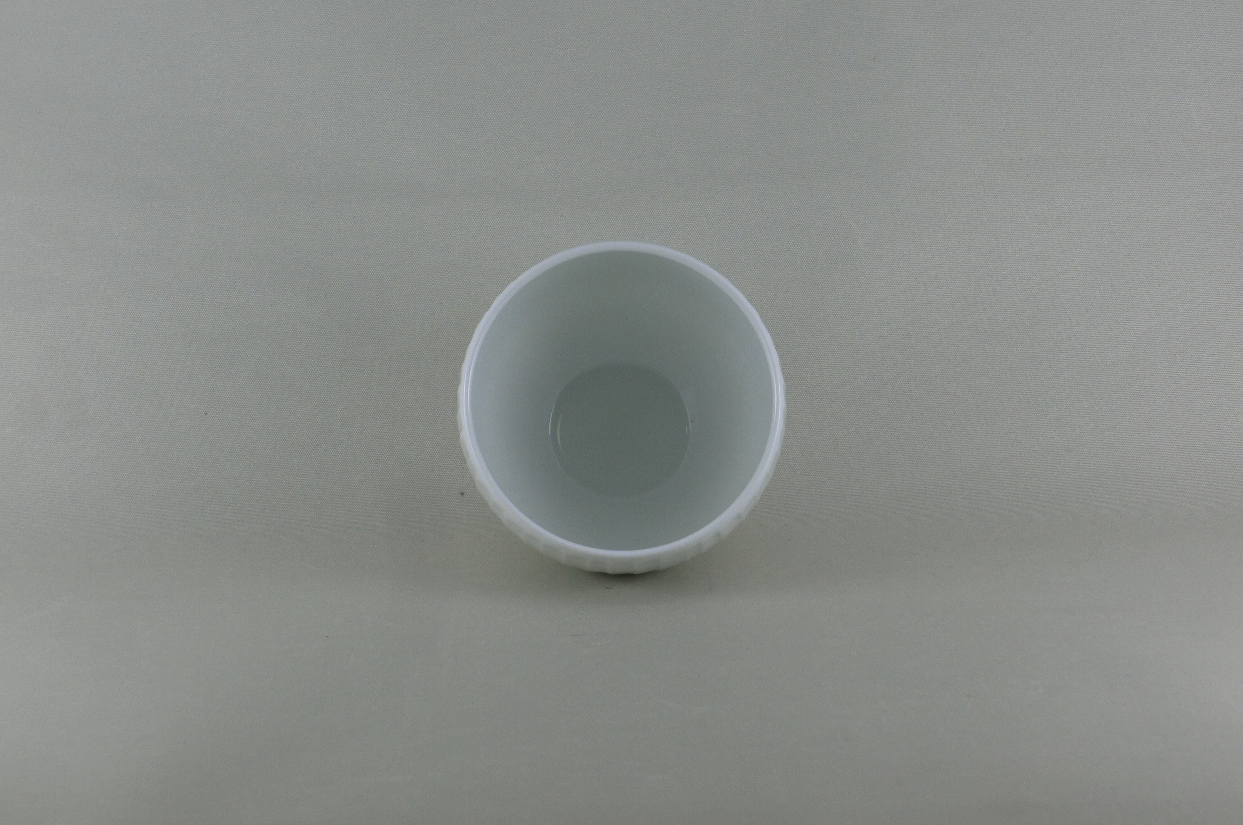 白磁草林大福碗