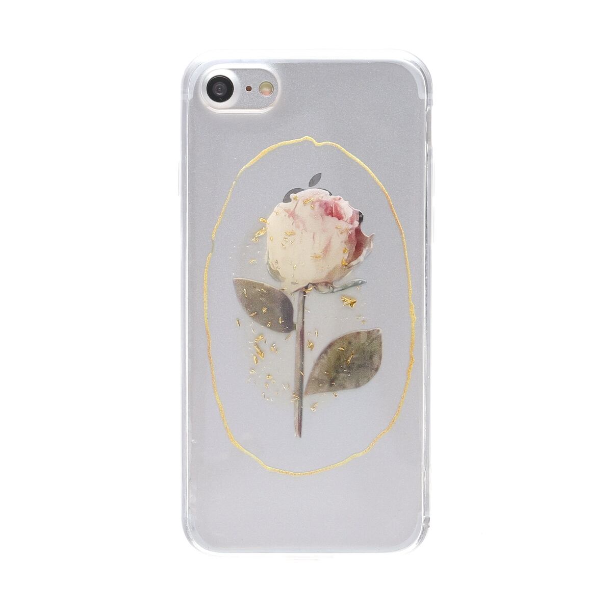 Iphone ケース 韓国 ローズ モチーフ 薔薇 シンプル 花 フラワー クリア 透明 個性的 面白い おもしろ クリア ケース 可愛い お洒落 Iphone7 8 Iphonex Xs Iphonexr スマホケース 携帯ケース セレクトショップオンリーユー