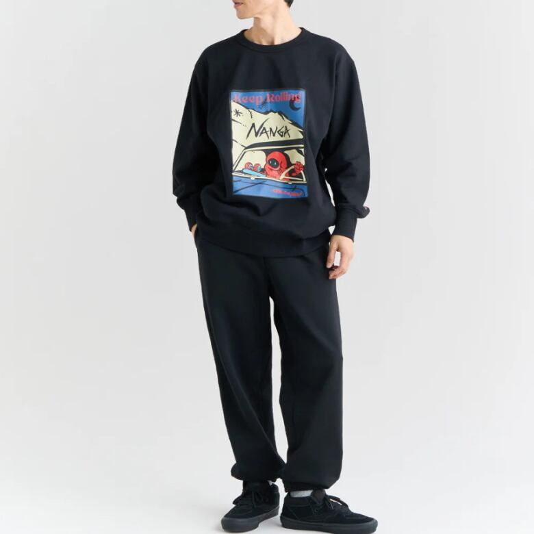 ECO HYBRID KEEP ROLLING SWEAT SHIRT エコハイブリッド キープ