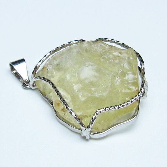 リビアングラス ペンダント 一点物 112-13902