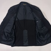 BROOKS BROTHERS ブルックスブラザーズ ストライプ ウール セットアップスーツ AB7/ネイビー