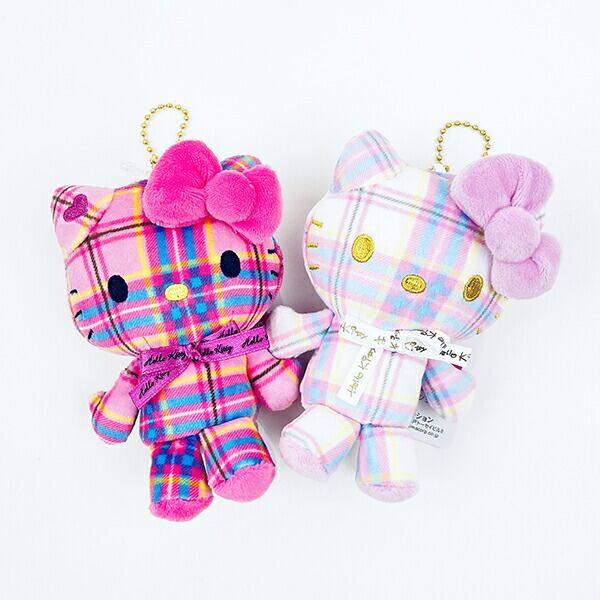 サンリオ ハローキティ マスコットコレクション タータン ホワイト