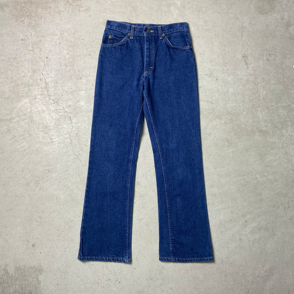 80年代 Lee RIDERS リー 202-0347 フレア デニムパンツ ブーツカット 