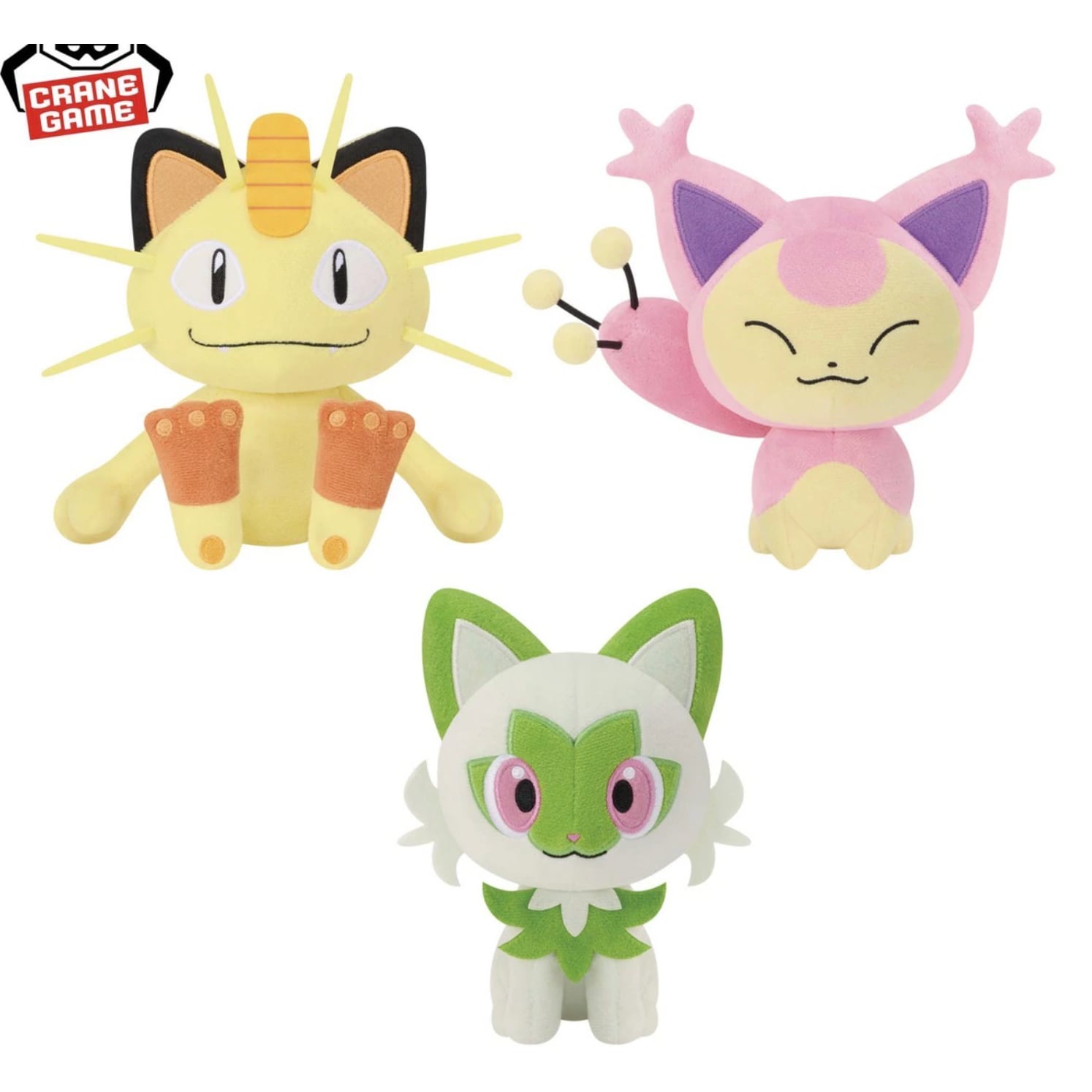 ポケモン　ぬいぐるみ　まとめて(ニャオハ、ヤドン、エネコ等) ポケットモンスター ぬいぐるみ～ニャース・エネコ・ニャオハ