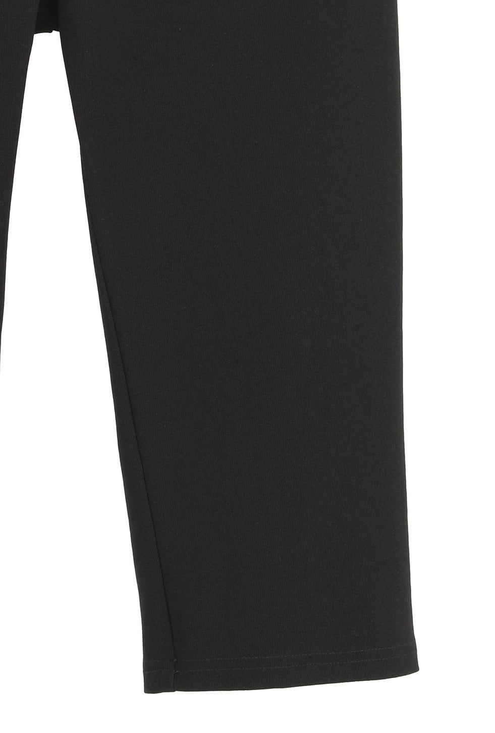 CLANE STRETCH RIB CAPRI PANTS -BLACK- | Chapel
