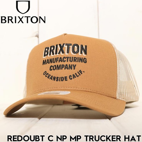 メッシュキャッップ 帽子 BRIXTON ブリクストン REDOUBT C NP MP TRUCKER HAT 11865 WSDCS 日本代理店正規品