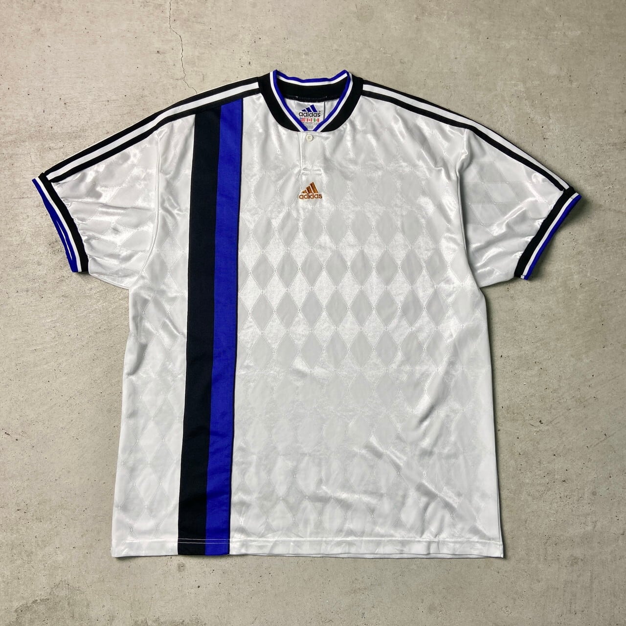 90年代 adidas アディダス ライン ワンポイントロゴ刺繍 サッカー