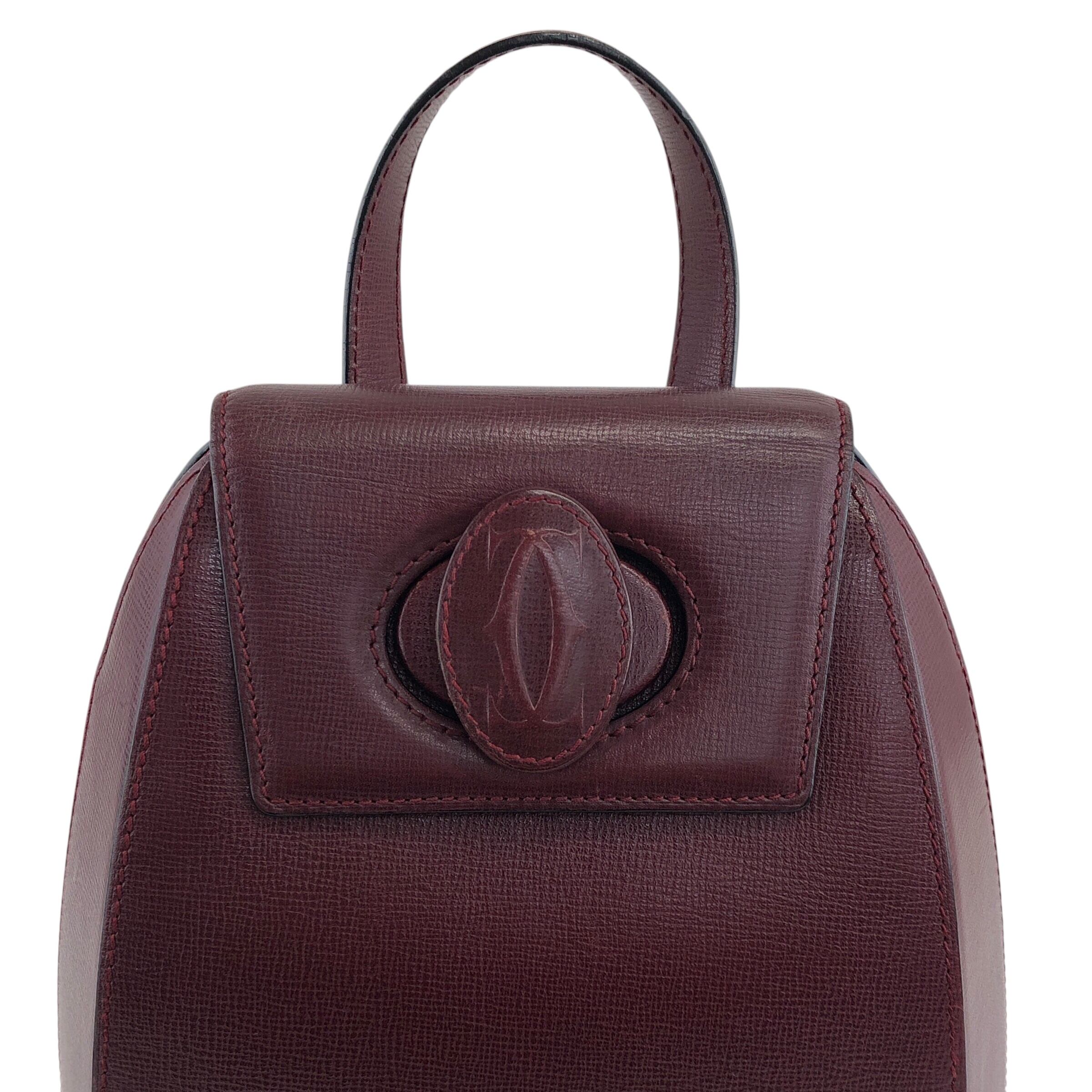 Cartier カルティエ マストライン リュック ボルドー ターンロック