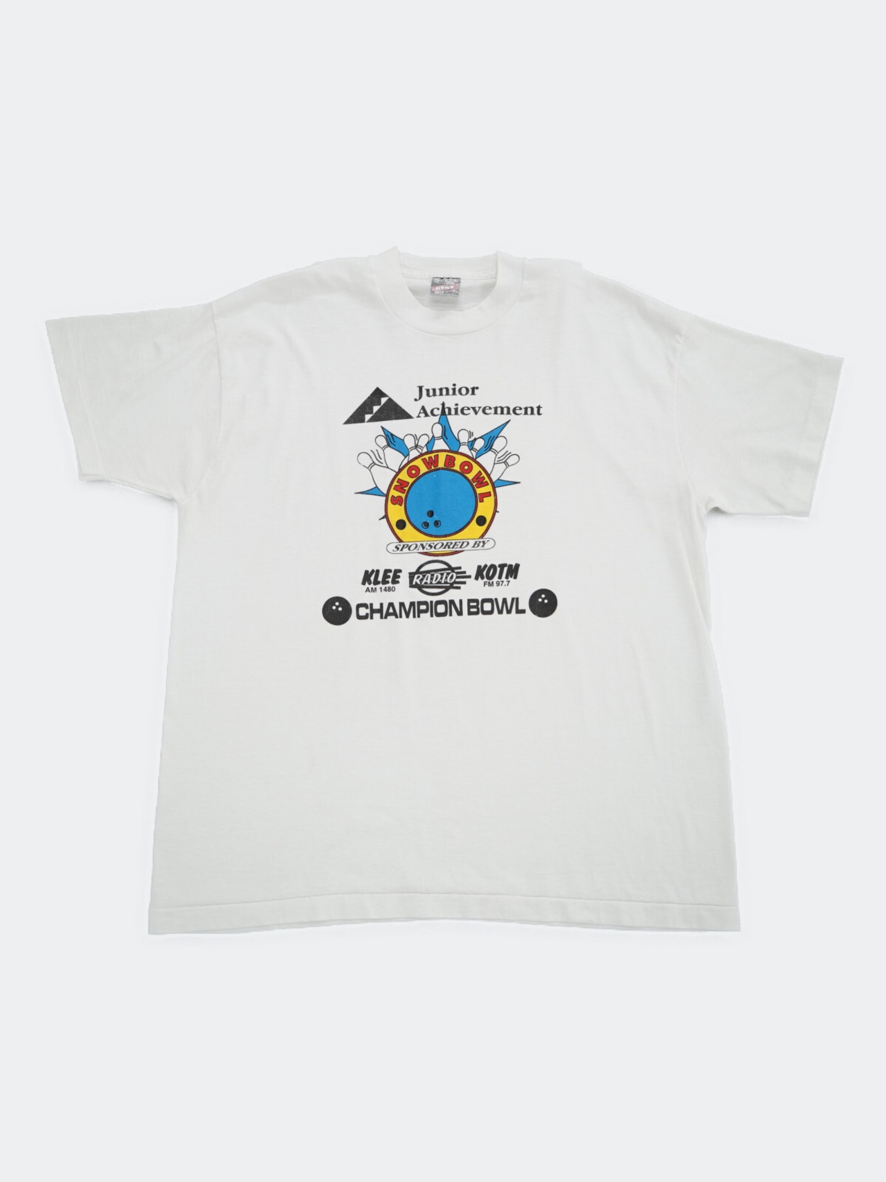 90s bowling tee