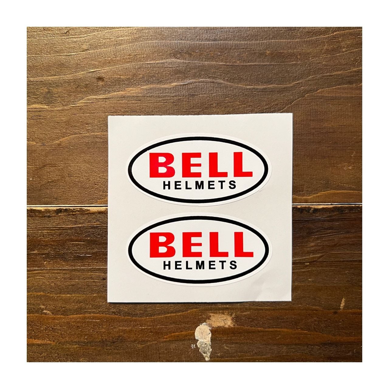 インテリア木製看板BELLHELMET検)アドバタイジングBUCOUSA60S Bell / Bell Helmets with 