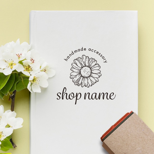 オリジナルショップスタンプ・サンキュースタンプ【 No.18】