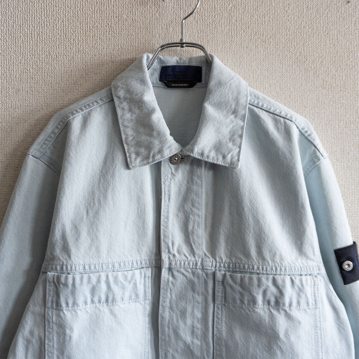 2026SS】STONE ISLAND DENIM RESEARCH【INDIGO DENIM-ULTRA BLEACHED