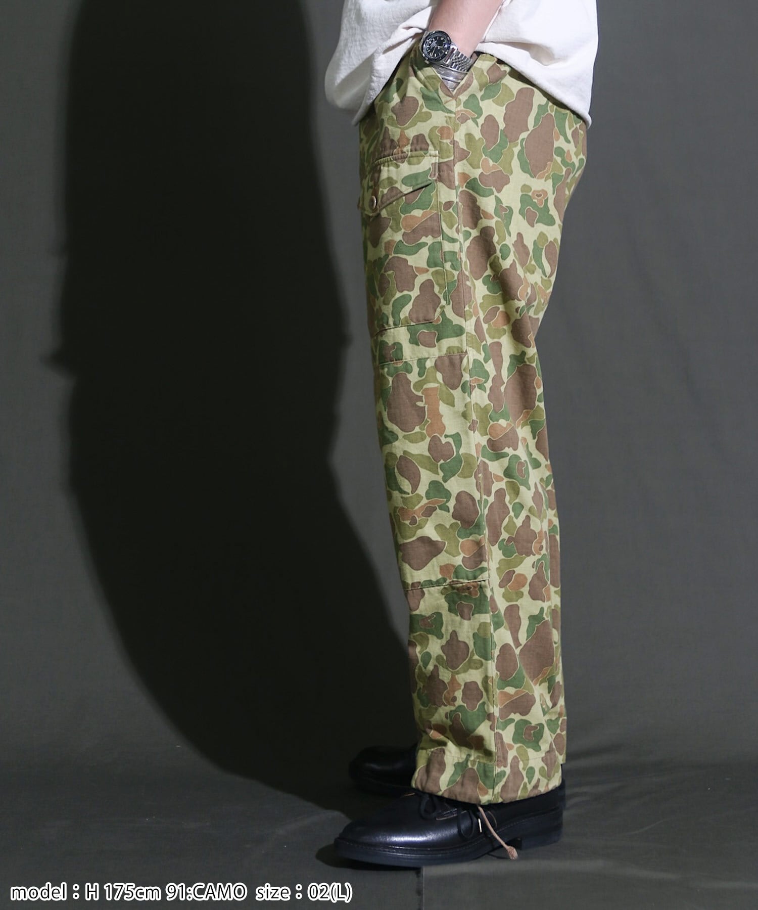 FIELD OVER PANTS CAMO STRIPE フィールド オーバー パンツ ストライプ