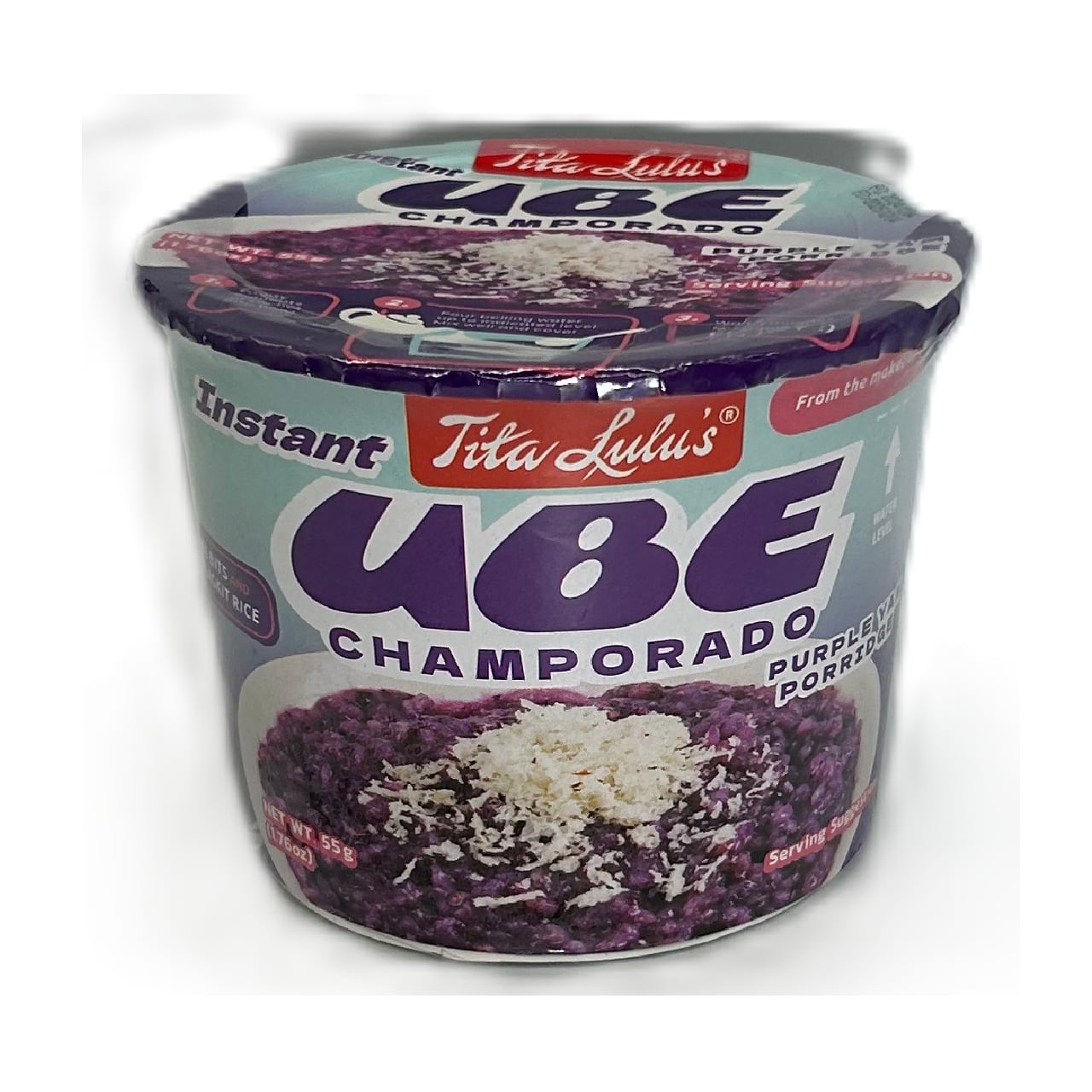 Tita Lulu's UBE CHAMPORADO 55g 【ウベ チャンポラード】