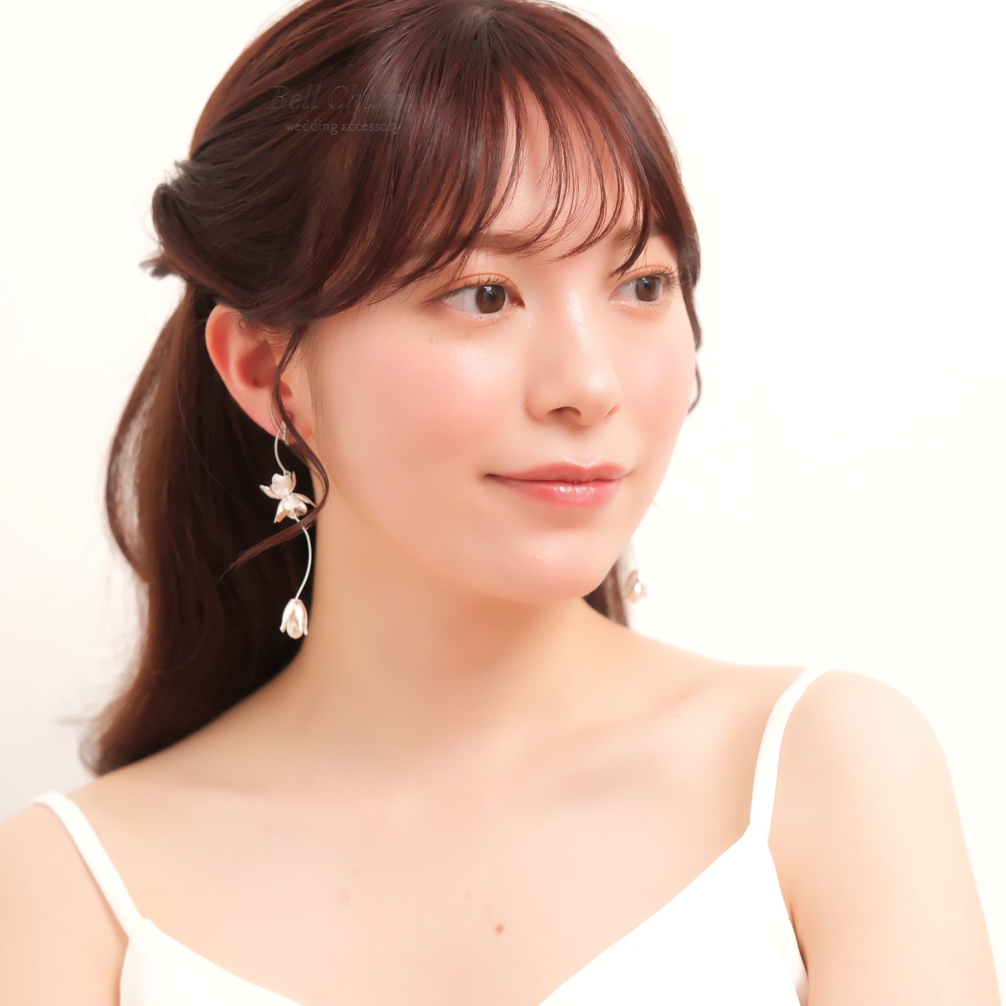 ウェディング ピアス イヤリング｜ニッケルフリー ロングピアス