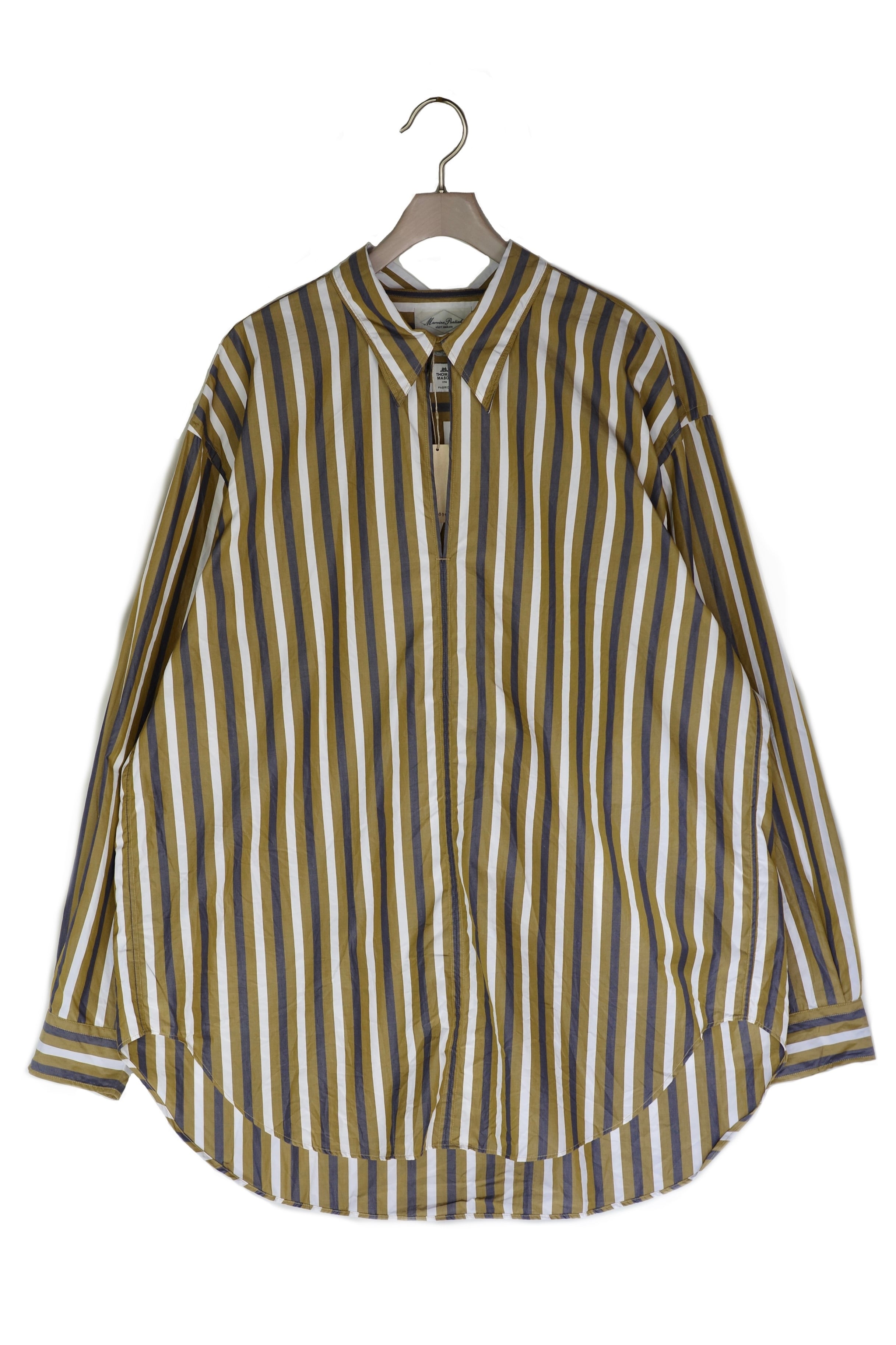 Marvine Pontiak shirt makers【 Skipper SH -Brown-】 | lloomm