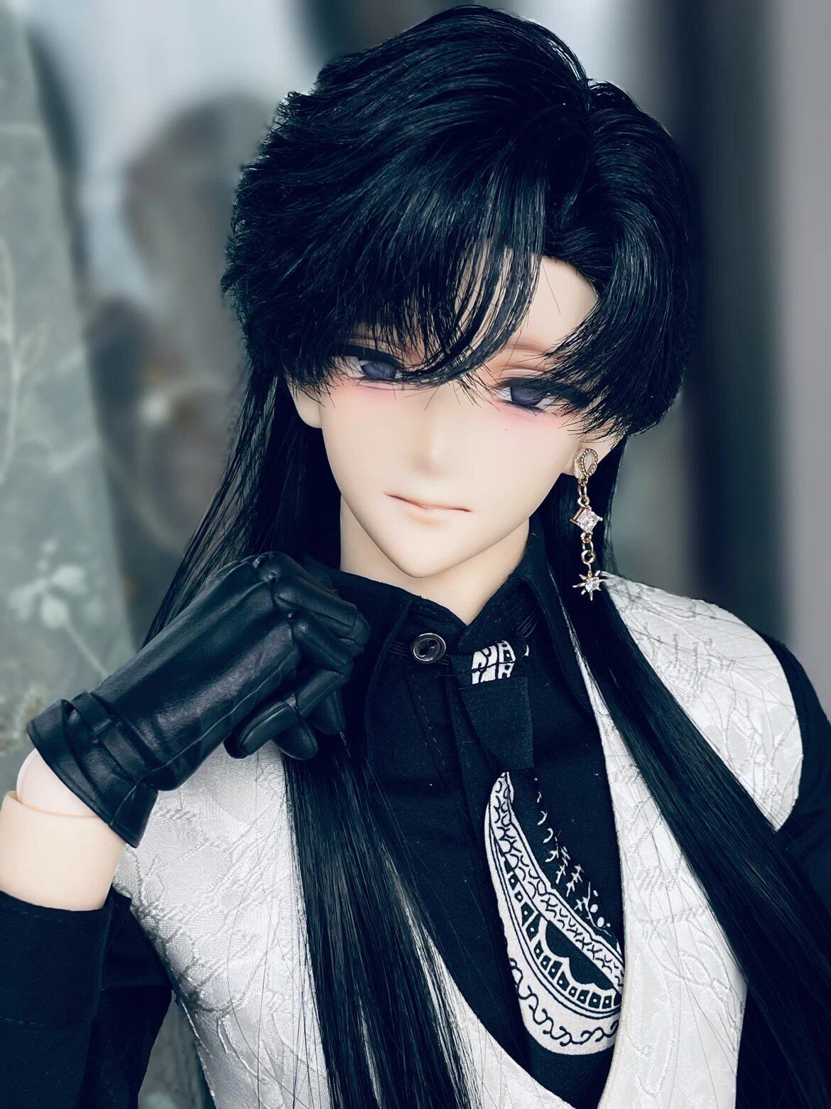 ヘッドのみ！ 【Black_White】黑白自制 Black_White自制 三分二次元单