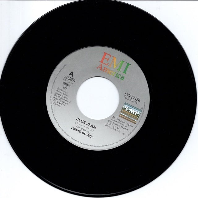 7EP】デイヴィッド・ボウイ – ブルー・ジーン | マメシバレコード
